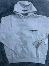 NEW - Fear Of God Essentials - Light Oatmeal Hoodie SS22 - FREE SHIPPING