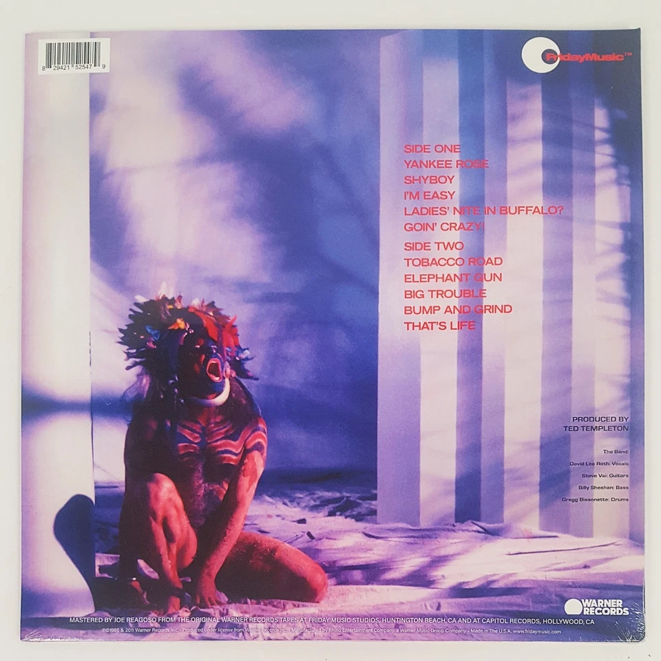 David Lee Roth – Eat Em & Smile: 35th Anniversary Ltd. Ed. 180g– (Friday Music) - Image 2 of 2