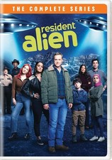 Resident Alien: The Complete Series DVD Alan Tudyk Alice Wetterlund Sara Tomko
