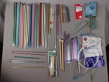 Lot Of Knitting Needles and Crochet Hooks