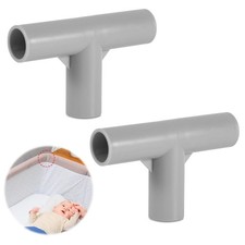 2pcs Baby Playpen Parts t-Shaped Joints 0.75 Inch Inner Diameter Baby Playpen