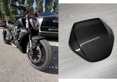 2023-2024 Ducati Diavel V4 Front Headlight Fairing - 100% Carbon Fiber