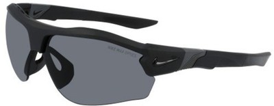 NIKE SHOW X 3 DJ 2036 Matte Black-dark Grey 011 Size 72 Sunglasses