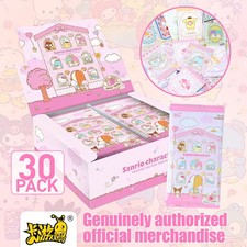 30 Pack Kayou Sanrio Characters Series Collection Trading Card New Sealed Box