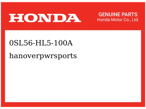 Honda Pioneer 500 2015-2022. OEM Part 0SL56-HL5-100A SXS500M2 - Image 2 of 2