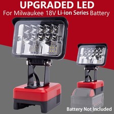 Wireless Led Work Light Fits For Milwaukee 18v Battery Wusb Cordless Outdoor