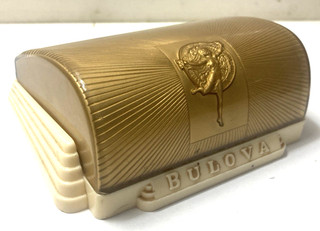 Vintage 1940's Bulova "Fifth Ave. N. Y." Empty Wristwatch Box Original As Found!