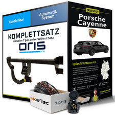 Anhängerkupplung ORIS abnehmbar für PORSCHE Cayenne +E-Satz NEU