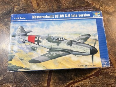 Trumpeter 1/24 02408 Messerschmitt Bf109 G-6 Late Version - FREE SHIPPING