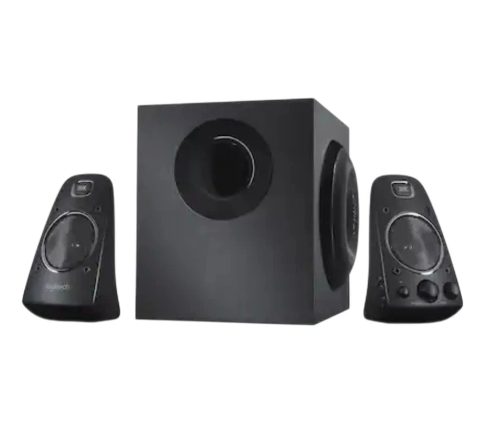 Logitech Z623 Home Speaker System 3 Stück 2.1 Kanal Schwarz 400 Watt TV Telefon PC - Bild 3 von 4