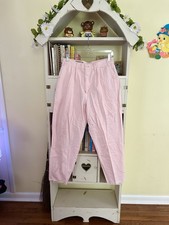 vintage 1980s pastel pink high waisted pants s/m