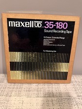Used Maxell UD 35-180 10" Reel to Reel Recording Tape 3600 ft