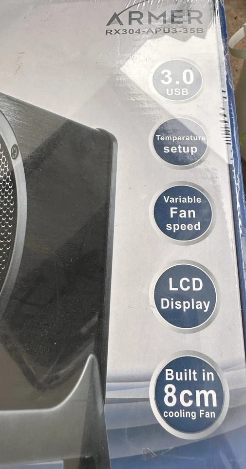 COOLING FAN FOR COMPUTERS REXALL ARMER ROSEWILL BRAND NIB (bitcoin Mining - Image 3 of 4