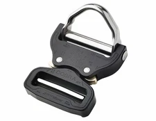 AustriAlpin 1.75" 45MM D Ring ProStyle Cobra Buckle Matte Black