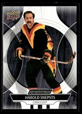 2024-25 Upper Deck Engrained Icons Ebony Harold Snepsts 138/199 Vancouver