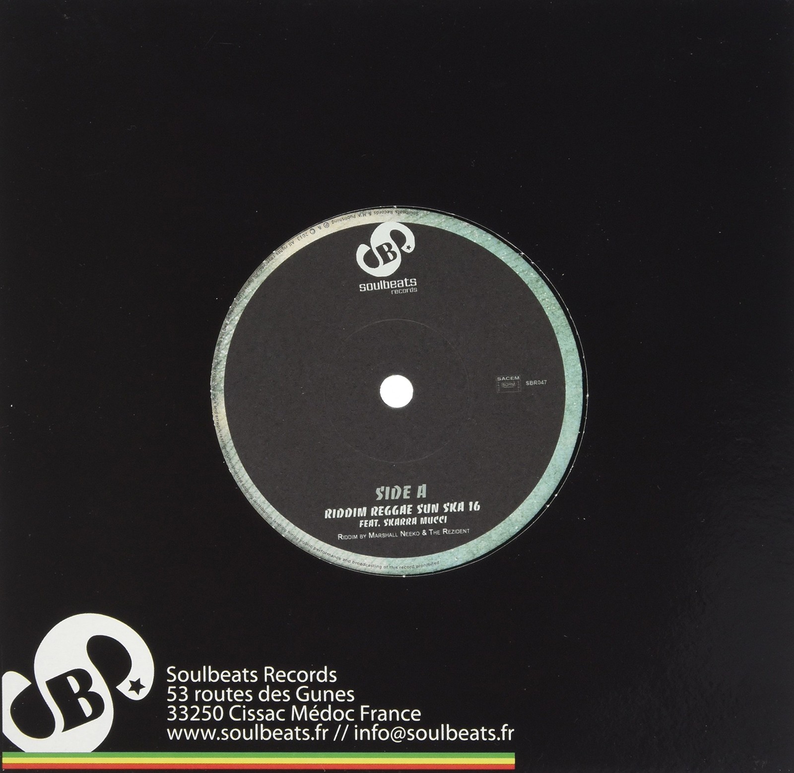 Skarra Mucci Reggae Sun Ska 16 Riddim (винил) (ИМПОРТ ИЗ Великобритании)