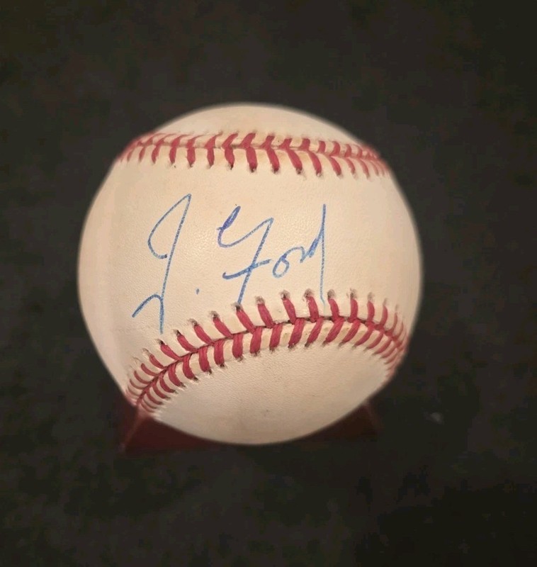 Gerald Ford Signed Rawlings OAL Baseball President USA Autograph PSA/DNA