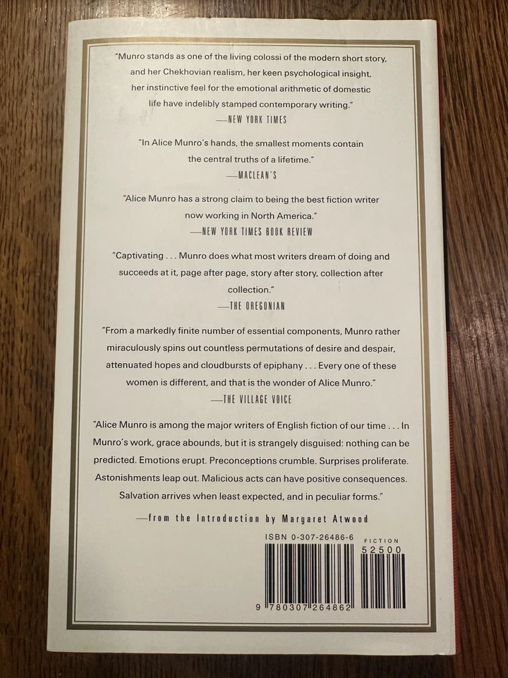 Carried Away: Stories by Alice Munro 2006 HC/DJ EVERYMAN'S LIBRARYNEAR FINE Foto 2 de 4