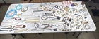 233pc Vintage Costume Jewelry Lot Bulk Mixed Brands Craft Repair Resell Wear