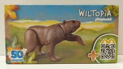 playmobil WILTOPIA Bär KODIAK BEAR Braunbär Kodiakbär 2024 Mc Donalds Happy Meal