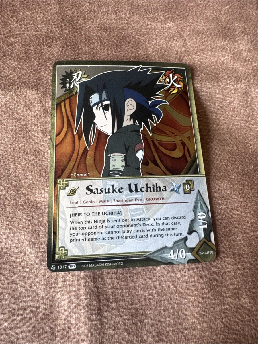 999枚限定　NARUTO ナルト　宇智波佐助 うちはサスケ　鑑定品 火影忍者佐助各收藏卡游戏卡| eBay