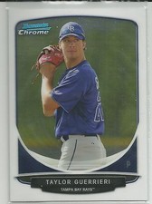 Taylor Guerrieri Tampa Bay Rays 2013 Bowman Draft Chrome Top Prospect