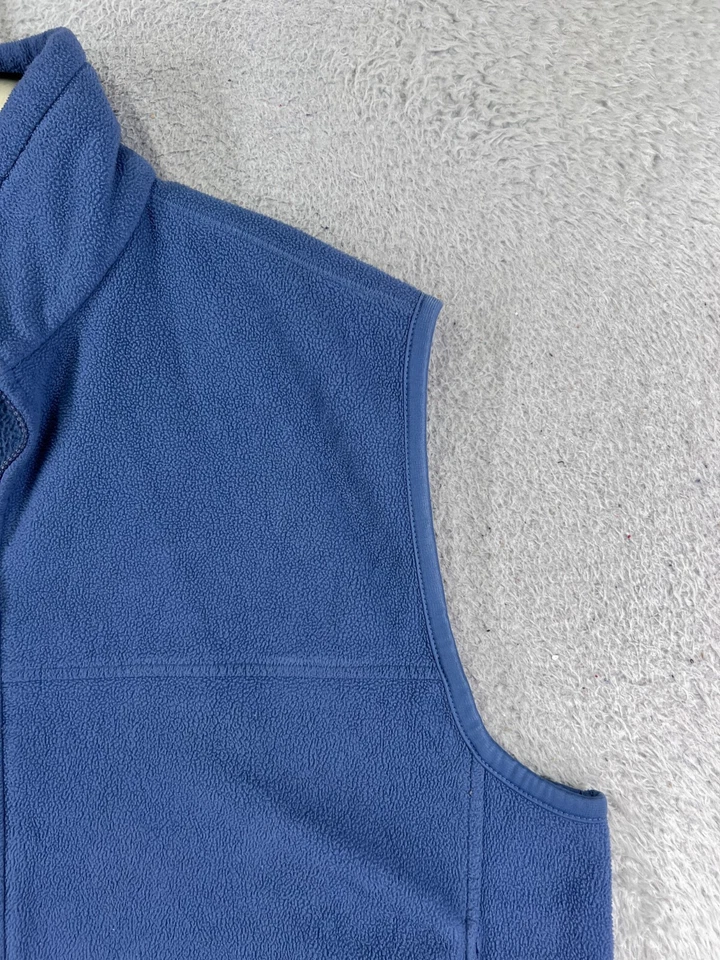 Chaleco Great Northwest para mujer 2XL XXL azul cremallera completa poliéster bolsillos polar Foto 2 de 4