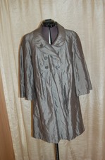 Walter Gray Metallic 3/4 Sleeves Jacket Coat Size 6