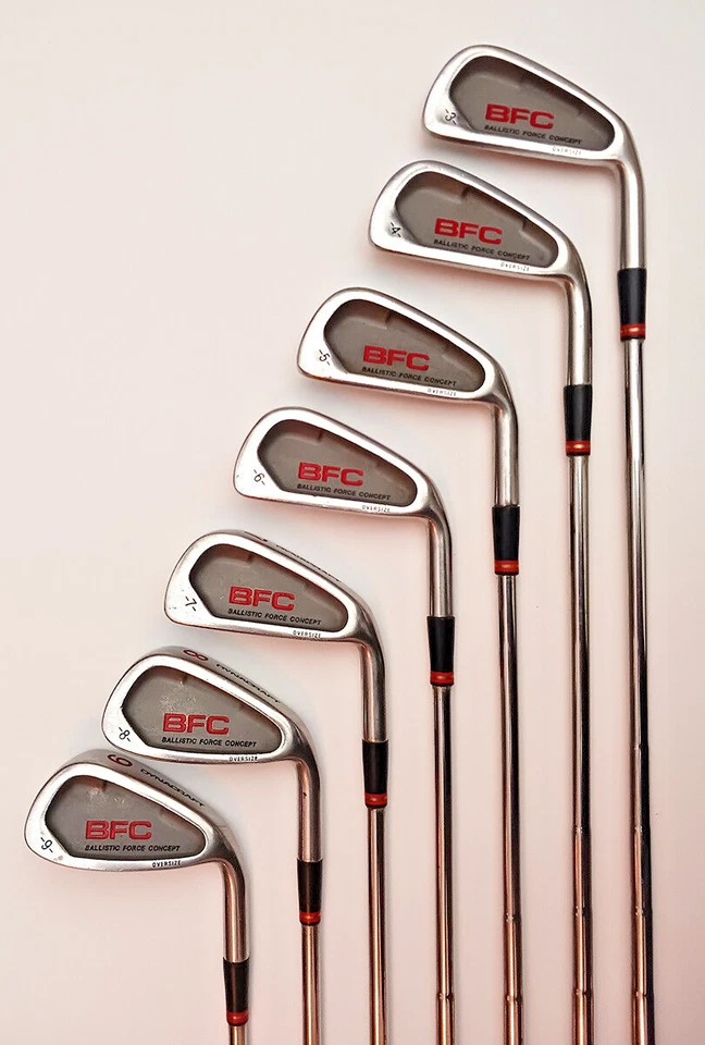 Dynacraft BFC Ballistic Force Concept tamanho grande 3-9 conjunto de ferro TT Lite Stiff Reg - Imagem 2 de 4