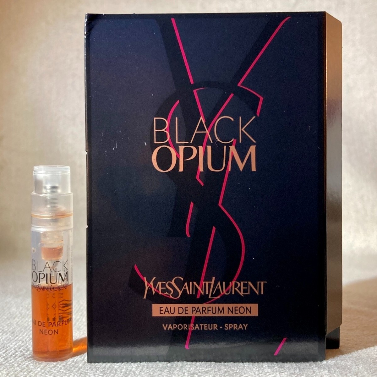 Yves Saint Laurent Black Opium Neon Eau de Parfum EDP Sample Spray