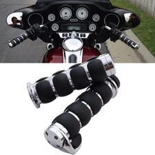 Motorcycle 1" Handlebar Hand Grip For Suzuki Boulevard M109R M50 M90 M95 C90 US