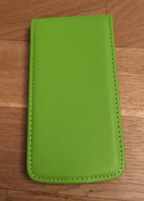 Klapptasche PU vertikal Handytasche hellgrün Hülle LG G3 Flipstyle Tasche