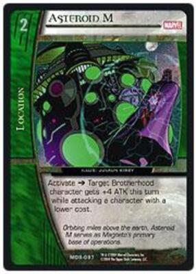 VS System: Asteroid M - Unlimited Edition [Played] Marvel Origins TCG CCG Classi