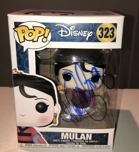 Lea Salonga Disney Mulan #323 Singing Voice Signed Funko Pop Beckett RARE C
