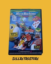 Thumbnail of ebay&reg; auction 225734393281 | Micro Machines  - Sega Mega Drive - OVP - CIB - PAL - Retro - Spiel - Complete