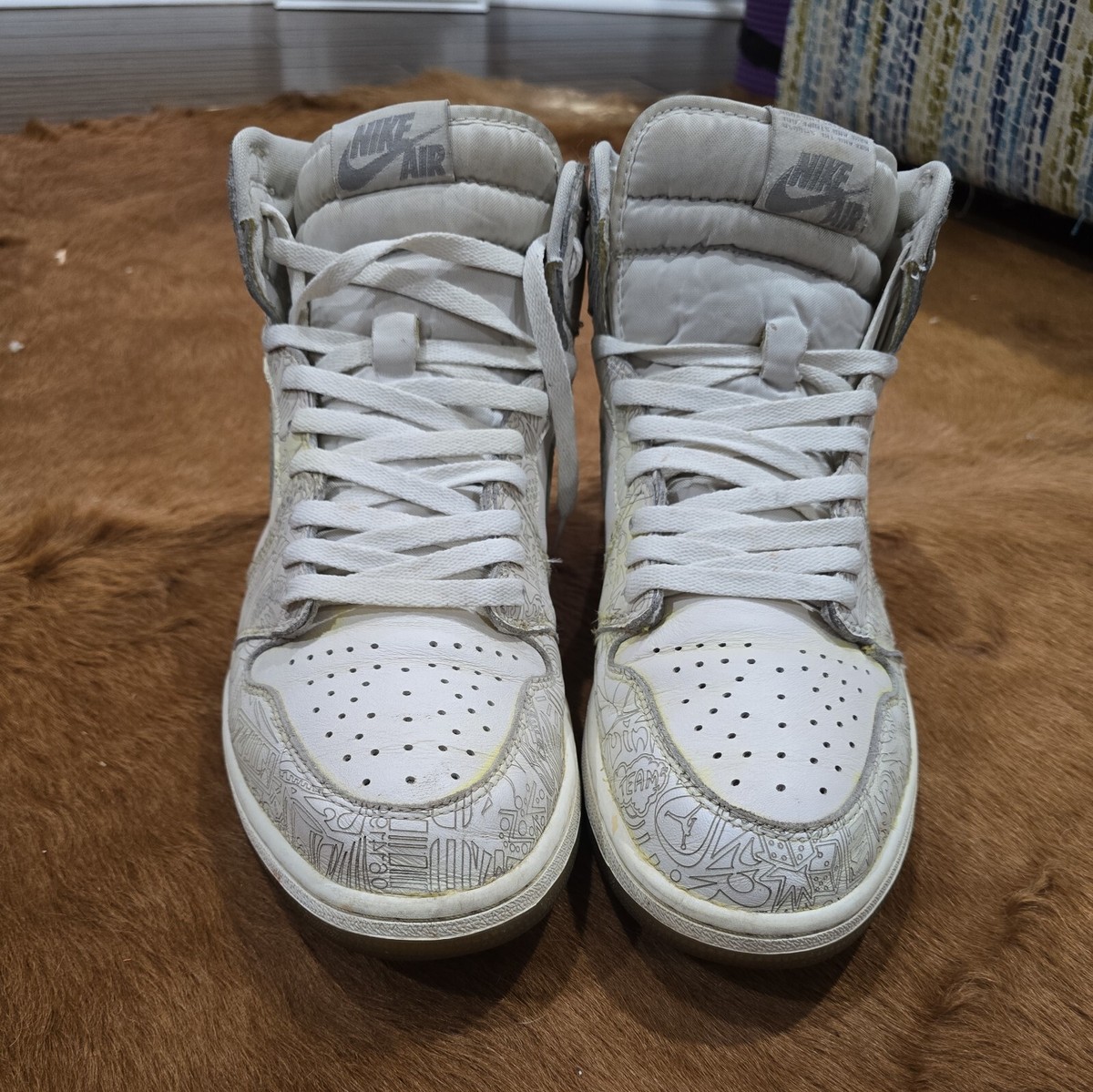 Jordan 1 Laser Retro High 30th Anniversary DS sz 13 OG All