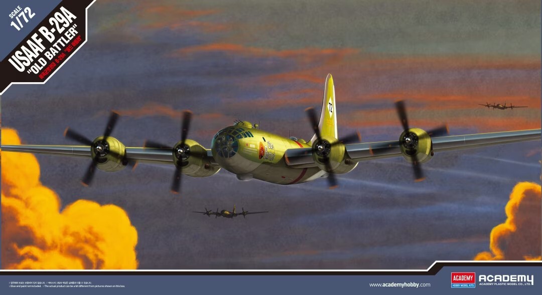 (未使用･未開封品)　1/72 USAAF B-29A"OLD BATTLER" #12517 ACADEMY f4u0baa Academy Hobby 12517 USAAF B-29A OLD BATTLER 1/72 | eBay