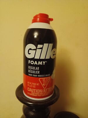 Gillette Foamy Shaving Cream, Regular  311 g (11 oz).