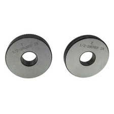 Thread Ring Gage 1/2-28 UNEF 2A Thread Ring Gauge GO NOGO
