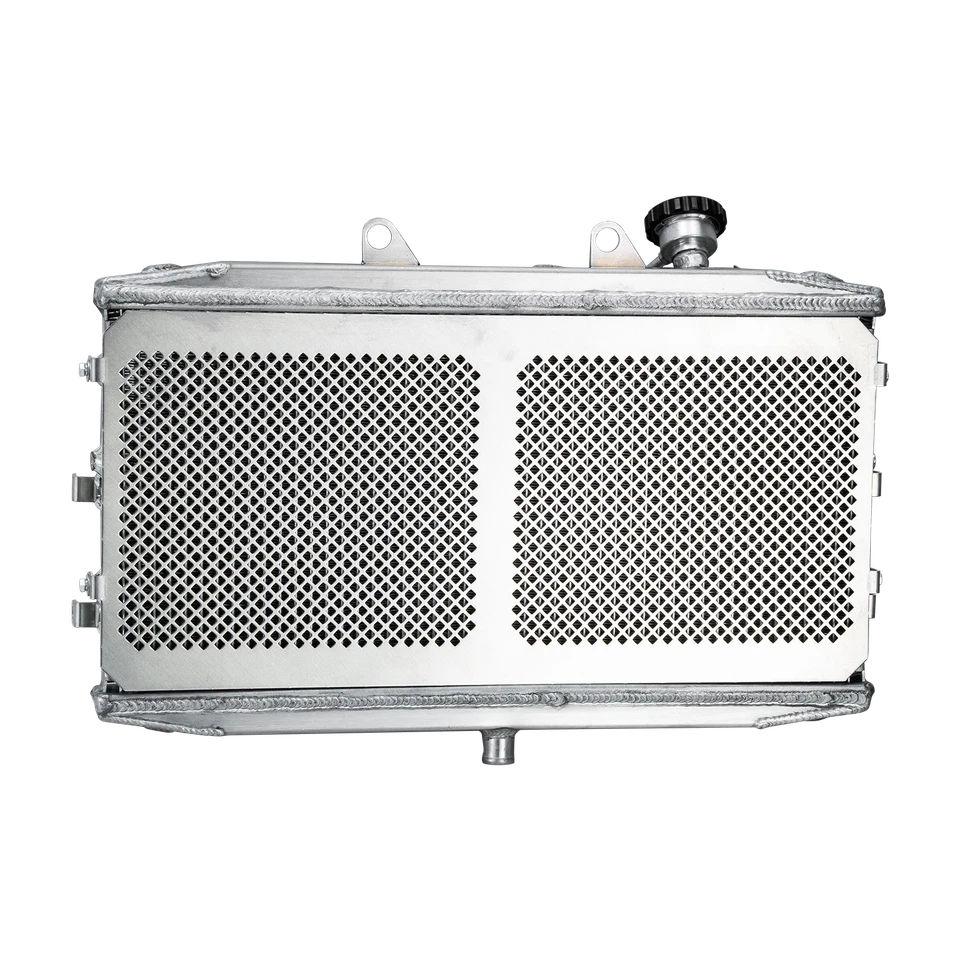 Aluminum Radiator W/Cover Grill Protector fit 2004-2017 ,13 TRIUMPH ROCKET 3 III - Image 2 of 4