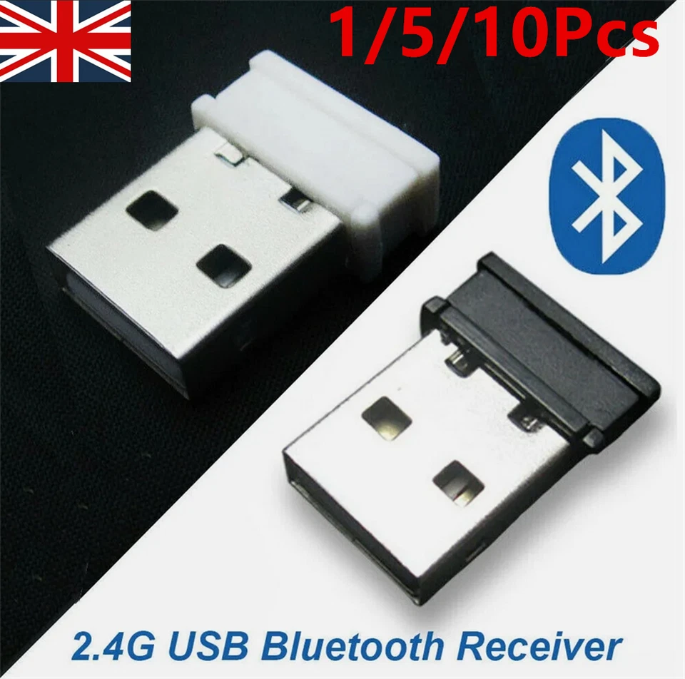Universal 2.4G Wireless Receiver USB Adapter For Computer Mouse Keyboard Connect - Image 2 of 4