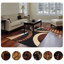 Modern Contemporary Geometric Area Rug Runner Accent Mat Carpet