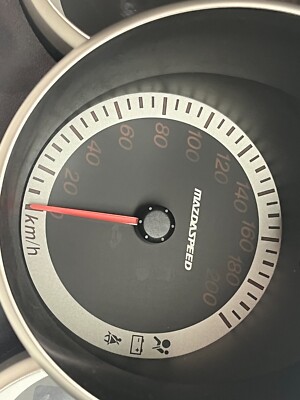 JDM Mazda3 AXELA BK BK3P Mazdaspeed Manual 200km/h SPEEDOMETER