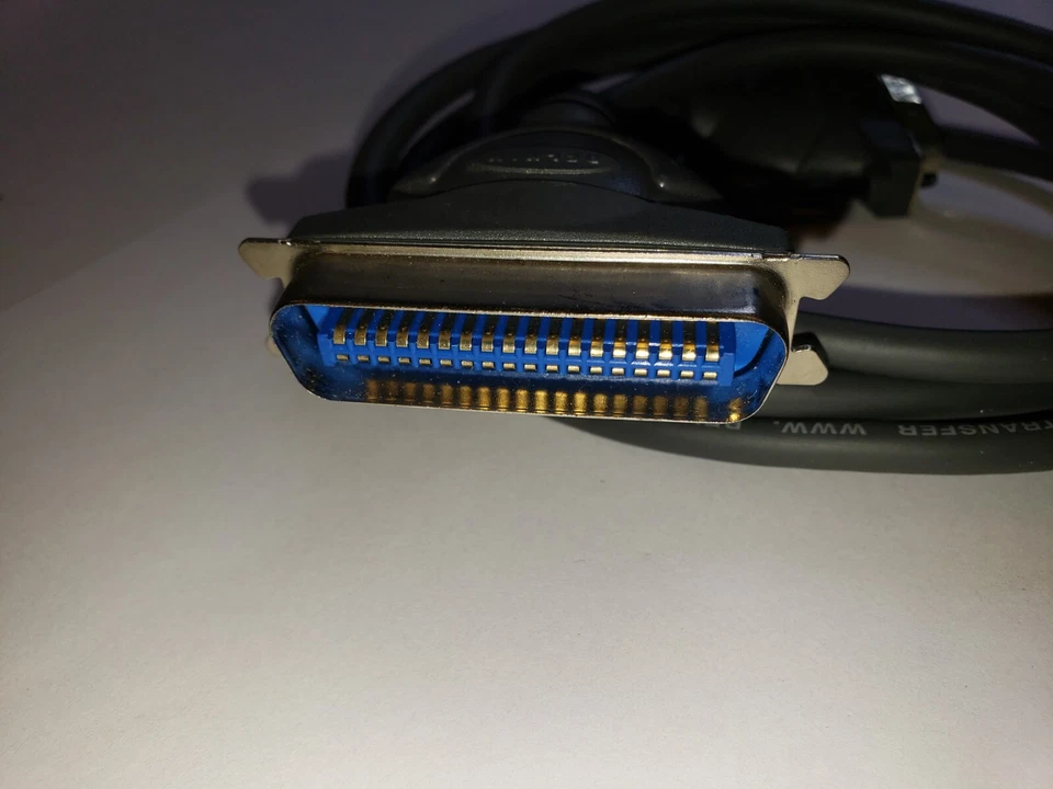 Belkin Pro 6ft IEEE-1284 DB25M/Cen36 Bi-Directional Parallel Print Printer Cable - Image 3 of 4