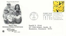 STAMP US SCOTT 3189m "America Smiles" 33 CENT 1999 FDC WITH ART