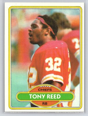 希少　SPORTS NOTES SPECIAL THE SPORTS 1980 1980 Topps #173 Tony Reed - Kansas City Chiefs | eBay