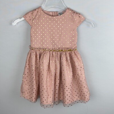 gold dot dress Gold Dot Chiffon Dress main image 1