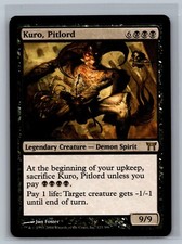 Magic MTG Champions of Kamigawa Kuro, Pitlord #123/306 TCG CCG