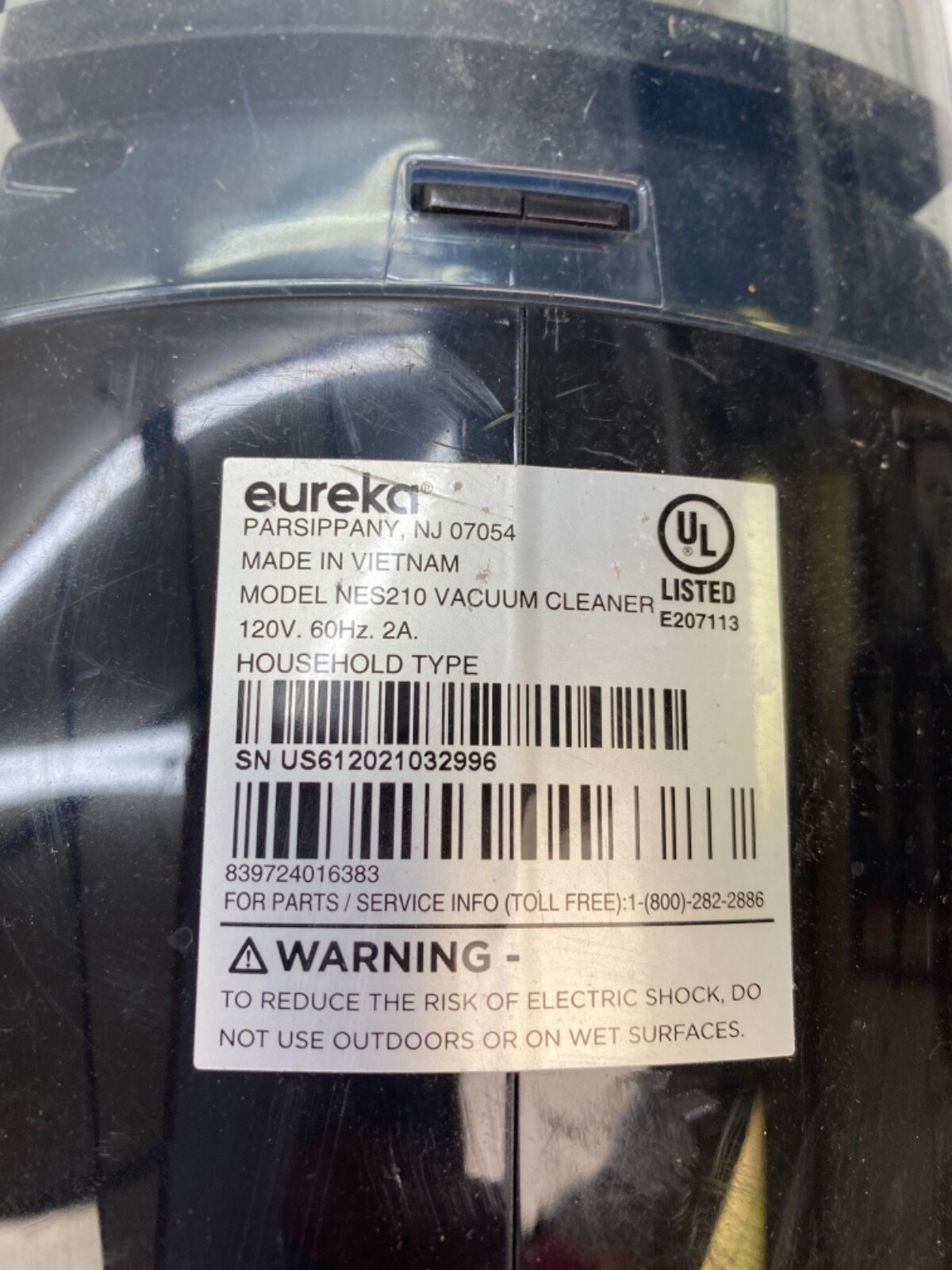 Eureka Blaze Stick Vacuum Cleaner Powerful Suction 3in1 Handheld Vac