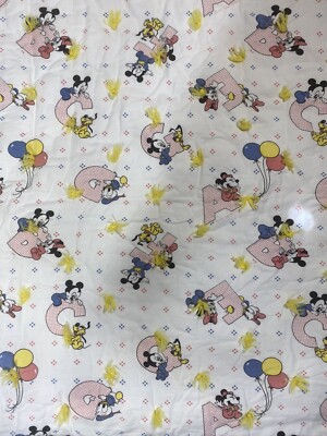 素材/材料 ディズニー♪Minnieバレリーナ柄♪ベビー・シーツ♪入手困難